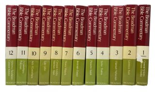 The Broadman Bible Commentary Complete 12 Volume Set Vintage 1970 