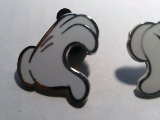 2 Pins - Mickey Disney Pin - Friendship Heart Mickey ' s Left Hand,  Iconic Glove 2