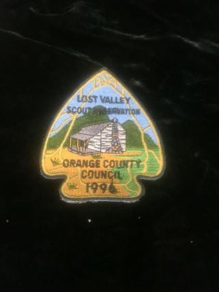 Bsa Orange County Council 1996 Lost Valley Scout Reservation Boy Scout Patch