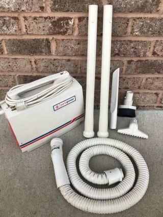 Vintage 7.  4 Amp Hoover Portapower Porta Power Canister Vacuum S1015 - 030