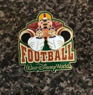 Disney The Big Pin Game Series - Football Pete Chip And Dale Pin Limited Edition