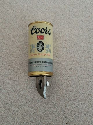 1950s Coors Beer Golden Colorado Drop Down Bottle Opener Can Piercer Vintage