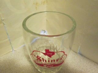 Shiner Barrel Glass 2