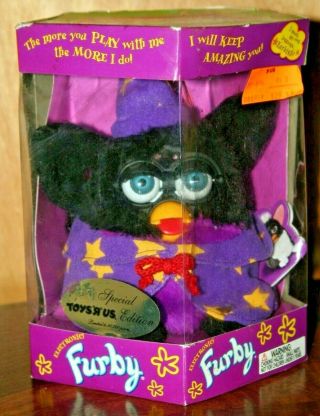 Vtg 1998 Wizzard Furby Special Limited Edition Tiger Electronics Model 70 - 880