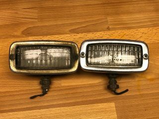 Vintage Hella Back Fog Reverse Lamp Light Made In Germany Real Glass