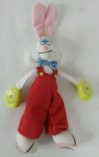 Who Framed Roger Rabbit 9 " Suction Cup Plush Window Cling 1987 Applause Vintage