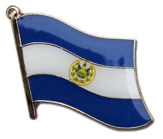 El Salvador Flag Lapel Hat Pin Fast Usa