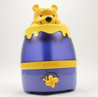Vintage Disney Ultrasonic Humidifier Cool Mist Winnie The Pooh Night Light