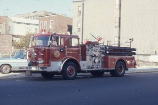 Union City Nj Engine 3 1973 Seagrave Pumper - Fire Apparatus Slide