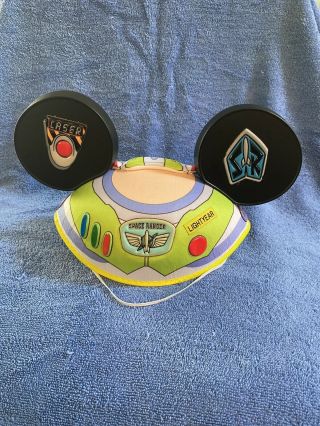Disney Parks Toy Story Buzz Lightyear Mickey Mouse Ears Hat Child Size Not Worn