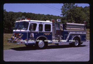 Salunga Pa 1991 Emergency One Pumper Fire Apparatus Slide