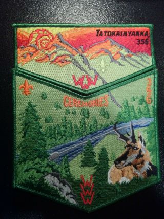 Boy Scout Oa Tatokainyanka Lodge 356 Flap Set