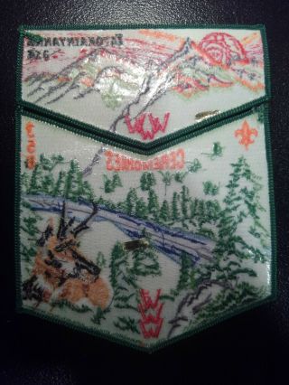 Boy Scout OA Tatokainyanka Lodge 356 Flap Set 3