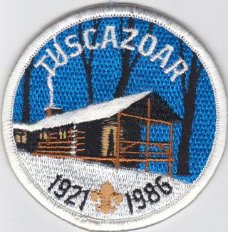 Bsa 1986 Buckeye Council Camp Tuscazoar Boy Scout Patch