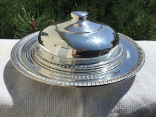 Sterling Silver Butter Dish All Sterling Not Weighted Fisher Silver Co.  No Scrap