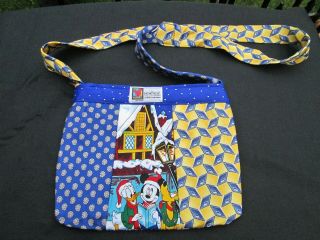 Disneyland Mickey Mouse Christmas Necktie Purse Balancie Inc Tie Handbag