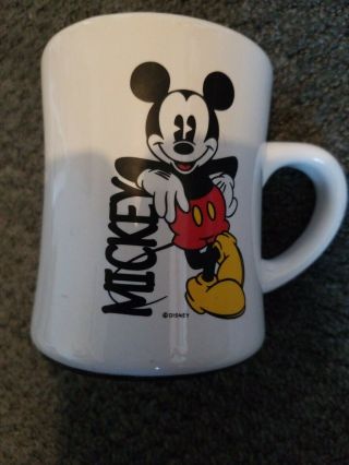 Heavy Disney Mickey Mouse Ceramic Travel Mug Highwave Sip Top