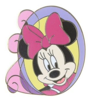 2008 Disney Wdw Swirls Mystery Minnie Le - 1500 Pin