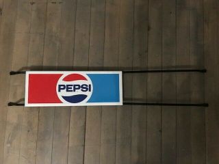Vintage Pepsi Metal Door Push Bar.  Pm 1138 Signet Graphic Prod St Louis Mo 4 - 76