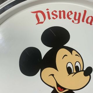 Vintage Disneyland: Mickey Mouse Decor Tin Tray - Serving Plate - Walt Disney 3