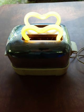 Vintage Advertising Neon Trade Sign Toaster