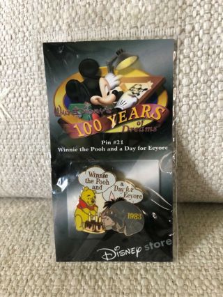 Disney Pin 100 Years Of Dreams Winnie The Pooh And A Day For Eeyore 21