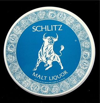 1971 Schlitz Malt Liquor Beer Tray Old Distributors Stock Milwaukee Wi 2