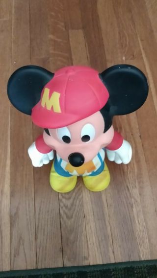 Vintage Walt Disney Mickey Mouse Baseball Player Pose - able 12 