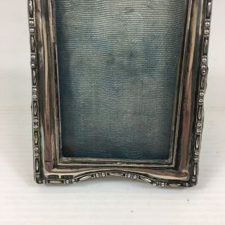 Antique 1920 G & C Ltd Sterling Silver Mounted Photo Frame 11cm In Height 3