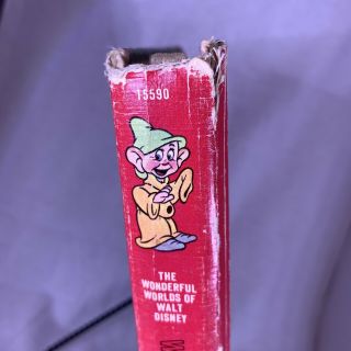 The Wonderful Worlds of Walt Disney - Fantasyland Vintage Book 1965 3