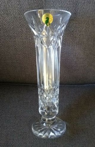 Waterford Crystal Balmoral 9 " Bud Flower Vase Maker 