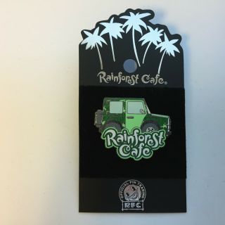 Rainforest Cafe Jeep - Disney Pin 0