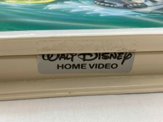 Vintage VHS Black Diamond Classic Walt Disney Movie,  The Rescuers VHS 1399 2