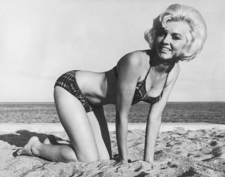 Vintage 1960s Bunny Yeager Estate Photograph Bikini Beach Pin - Up Cynthia McLain 2