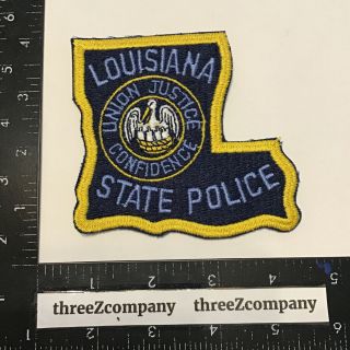 Vintage Louisiana State Police Trooper Highway Patrol Patch La