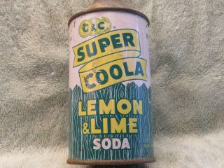 C&c Coola Lemon Lime Soda Cone Top