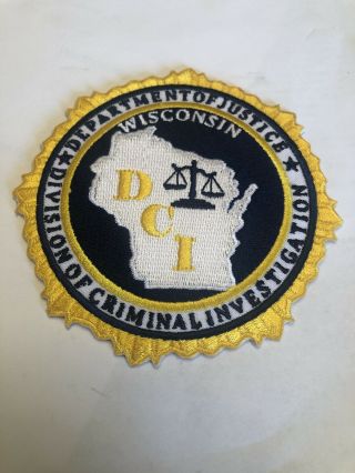 Wisconsin State Department Of Justice Division Of Criminal Investigation