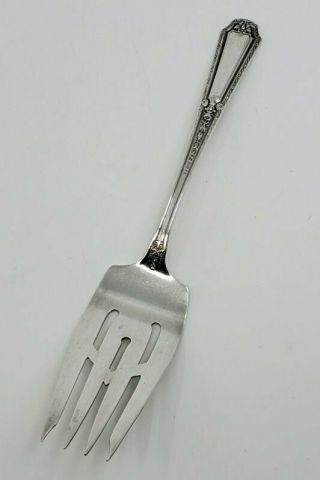 Vintage Towle Sterling Louis Xiv Large Serving Fork No Monograms 9 "