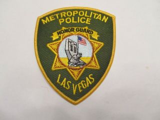 Nevada Las Vegas Metro Police Honor Guard Patch