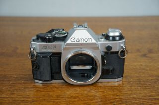 Vintage Canon Ae - 1 Program Slr Film Camera Body Only -