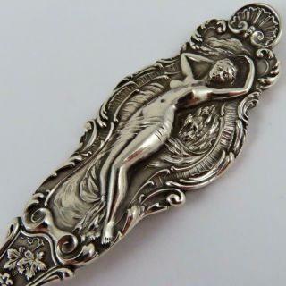 Antique Watson Phoebe Pattern Art Nouveau Sterling Silver 5 & 7/8 " Spoon