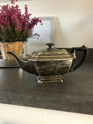 Vintage Large Silver Coffee / Tea Pot