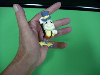 Jiminy Cricket Disney Maylasia Ceramic Glazed Figurine Vintage