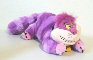 Disney Store Alice In Wonderland Cheshire Cat Stuffed Plush 18 "