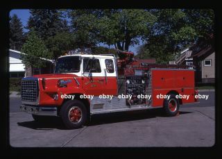 Wausau Wi Ford L Pierce Pumper Fire Apparatus Slide