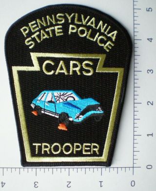 Pa Pennsylvania Highway Patrol State Police Cars Automobile Trooper Patch
