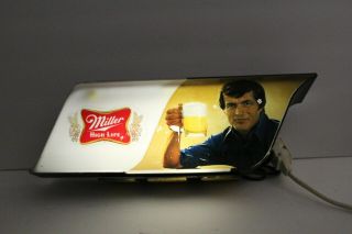 Vintage Miller High Life Beer Light Up Bar Sign