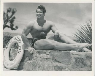 Steve Reeves Vintage 8 X 10 Beefcake Photo 1950s Image Vv