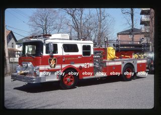 Eastchester Ny E27 1969 Mack Cf 1987 Ward 79 Pumper Fire Apparatus Slide