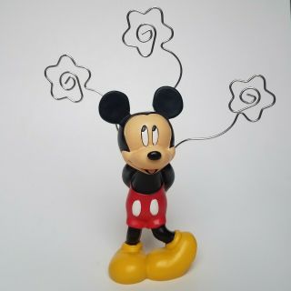 Functional Adorable Bashful Disney Mickey Mouse Photo Note Picture Holder